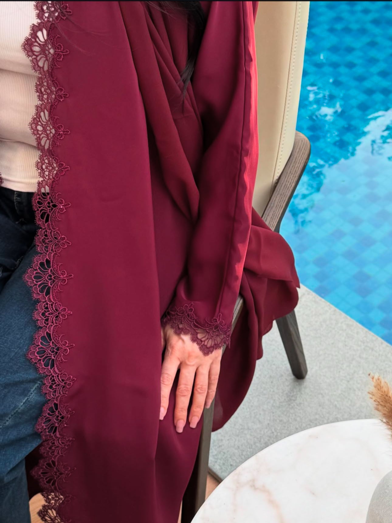 Celestial abaya