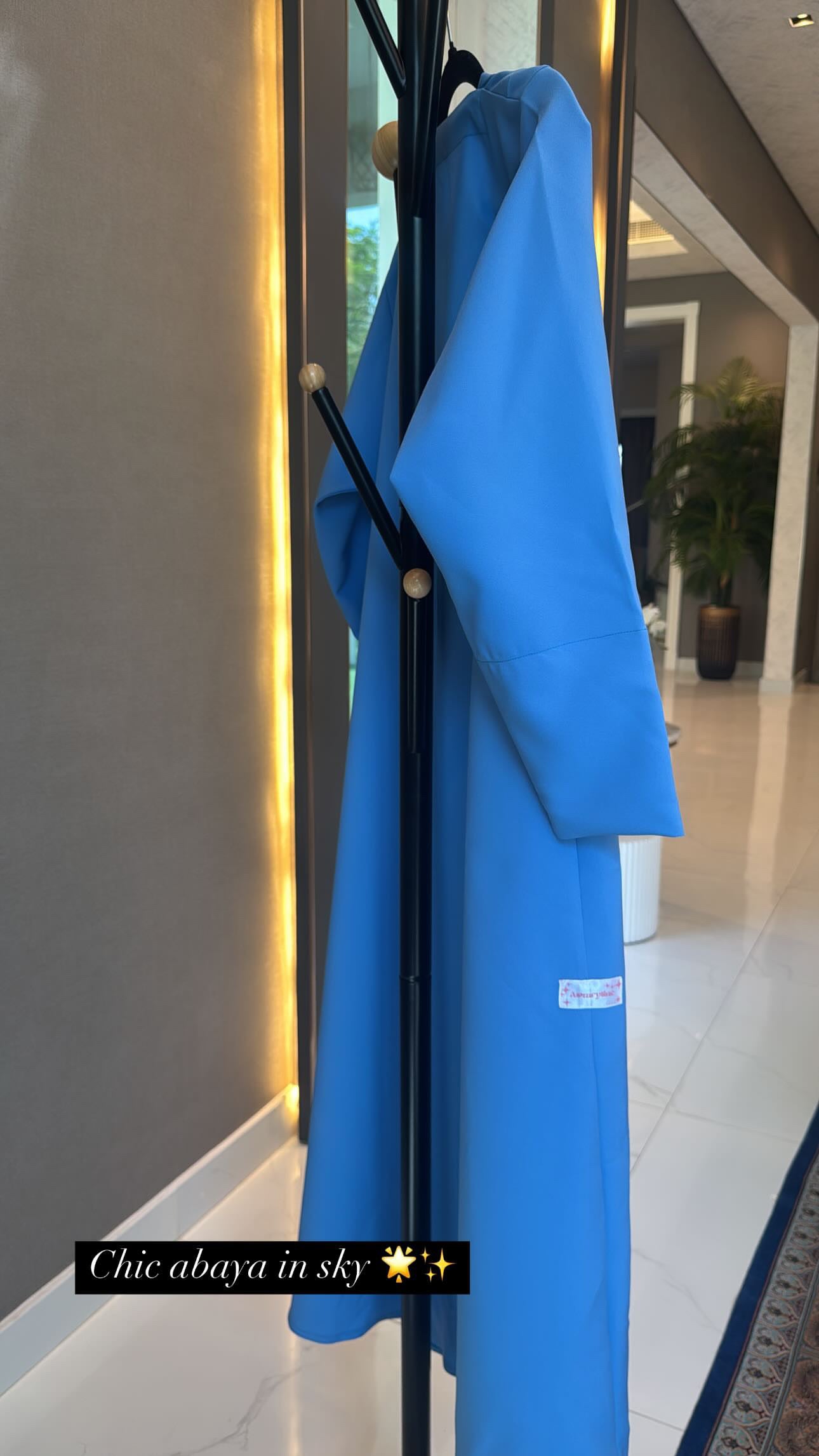 Chic abaya (crepe material)