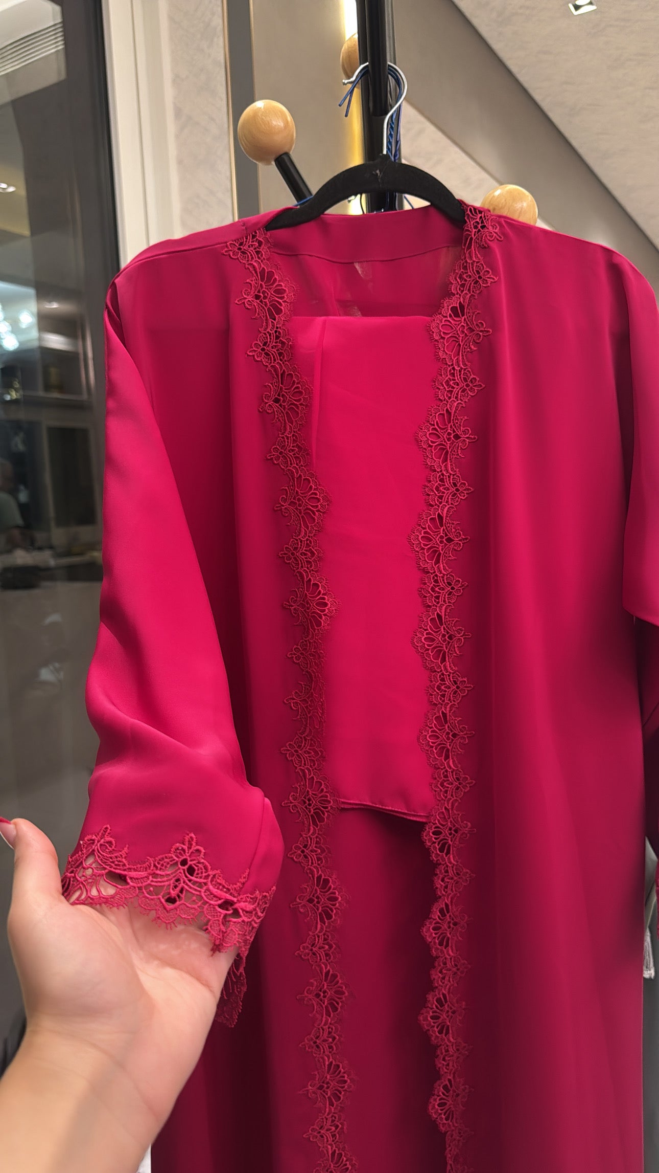 Celestial abaya
