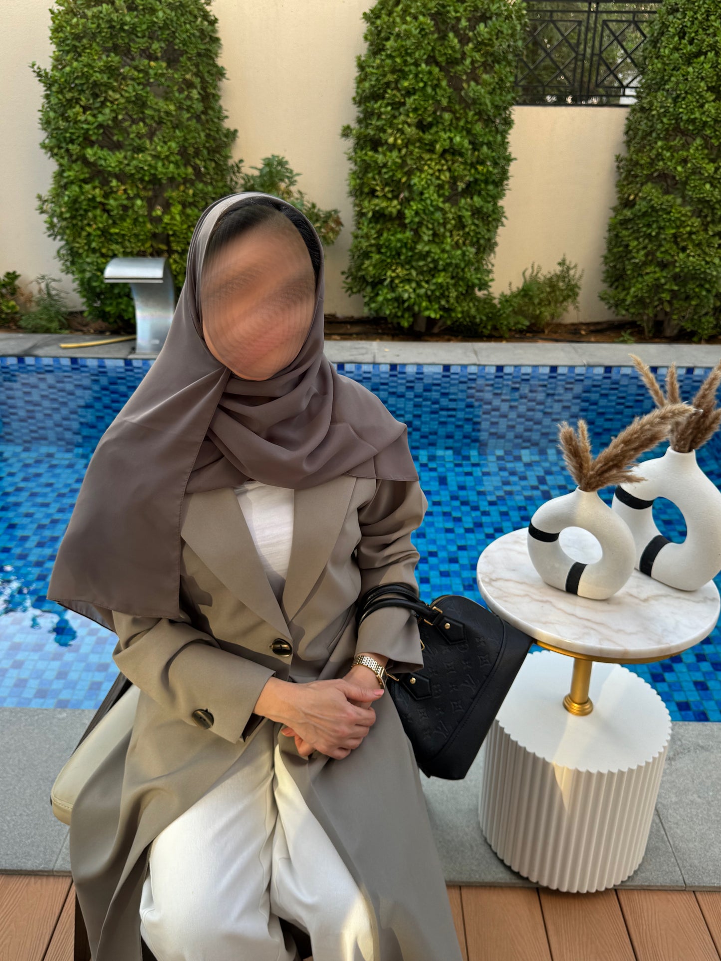 Trench Abaya