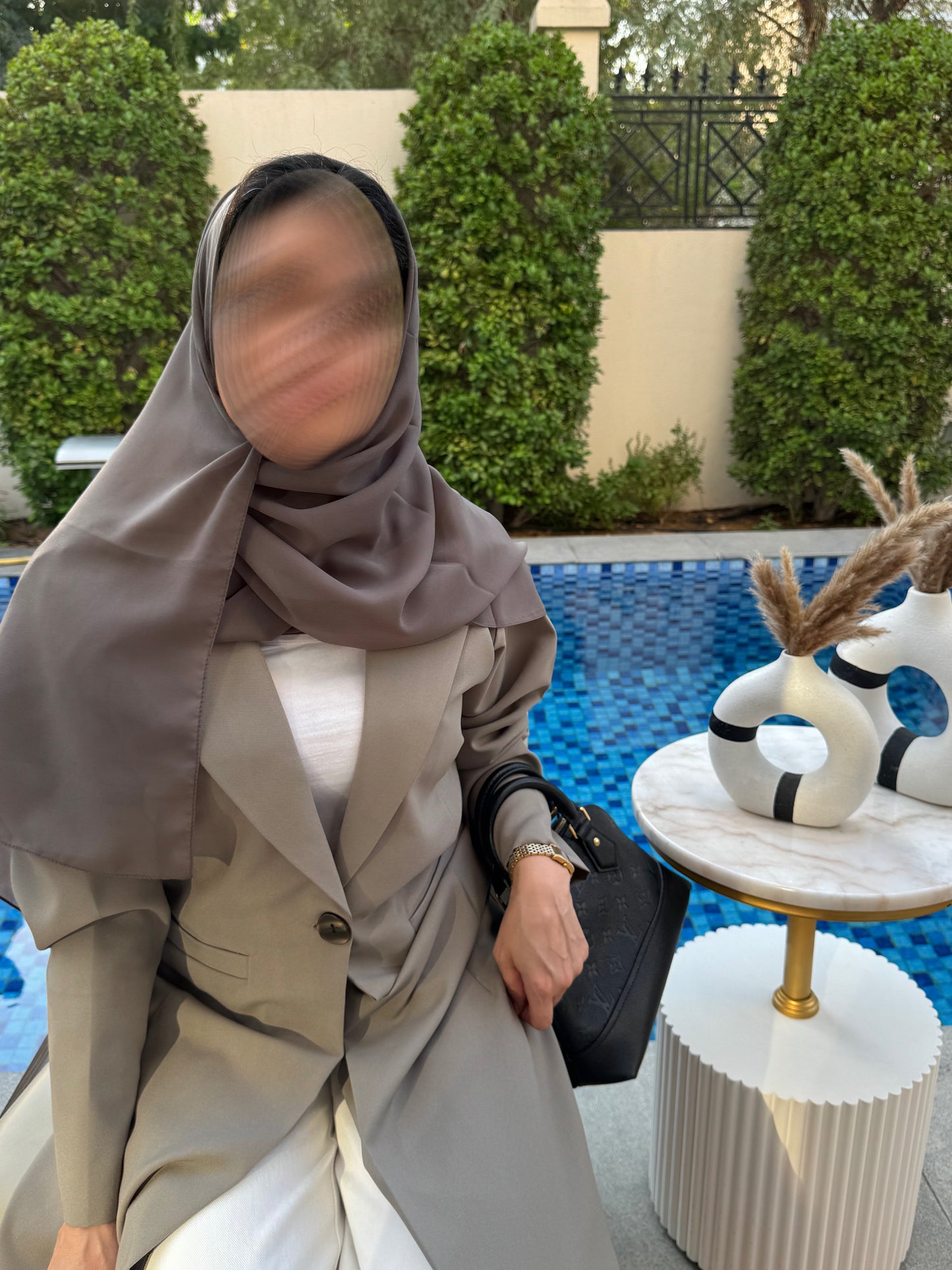 Trench Abaya