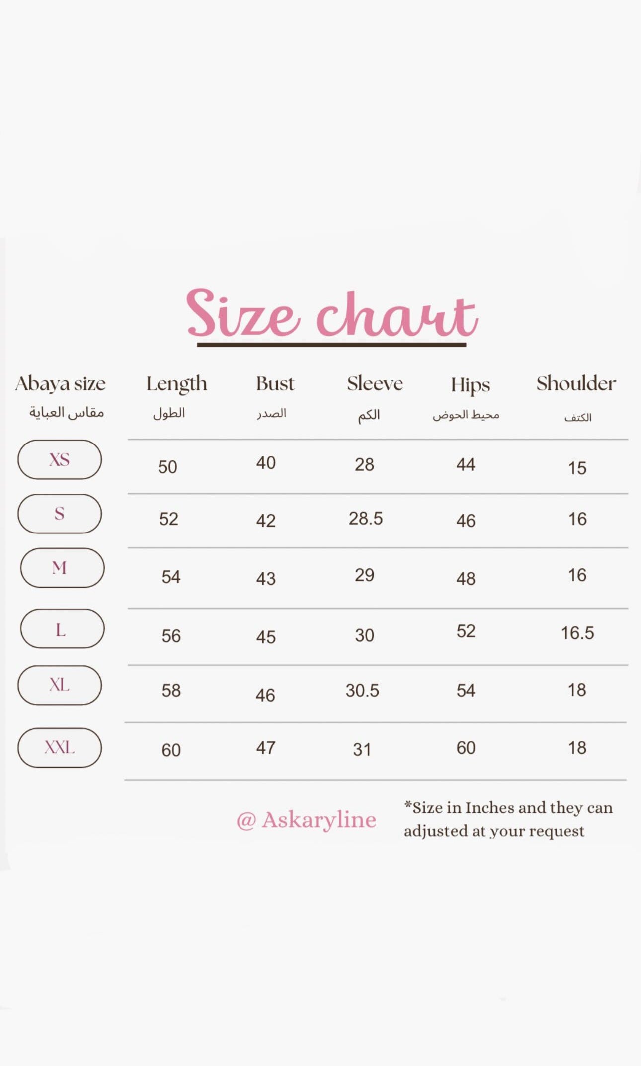 The winter abaya