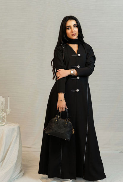 Halo Line Abaya
