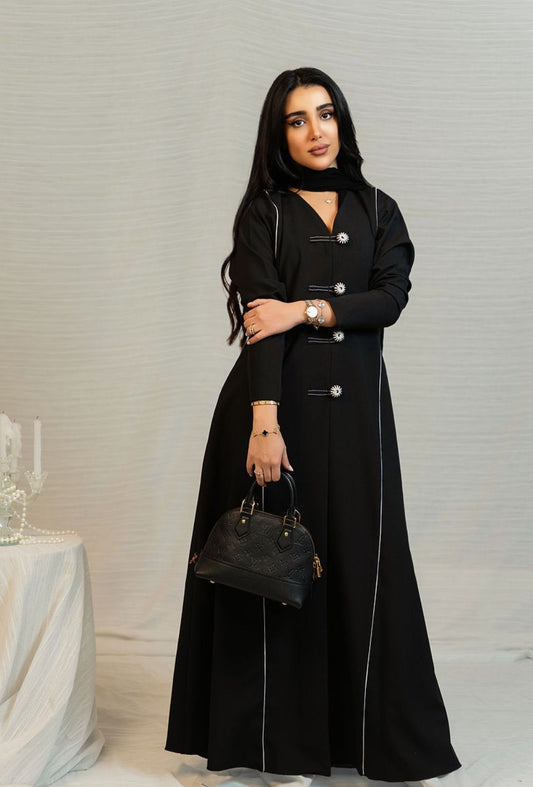 Halo Line Abaya