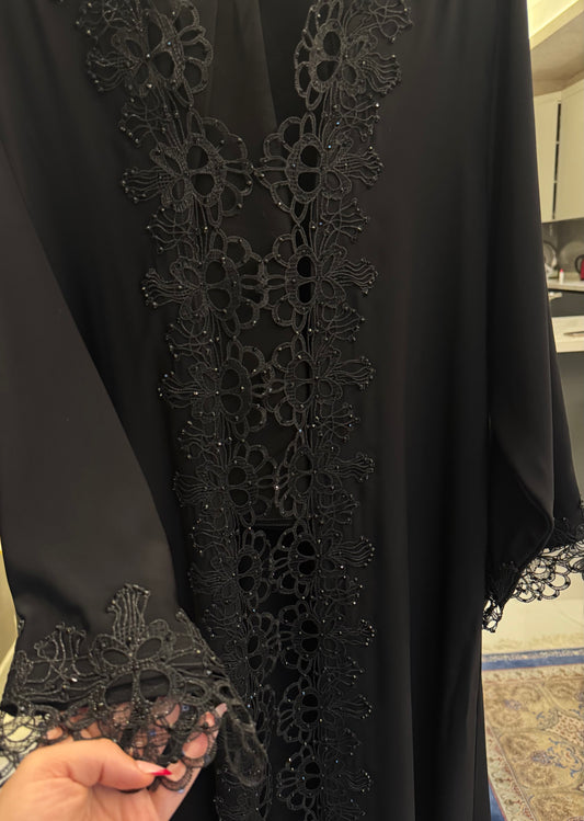 Flower mkhawar lace