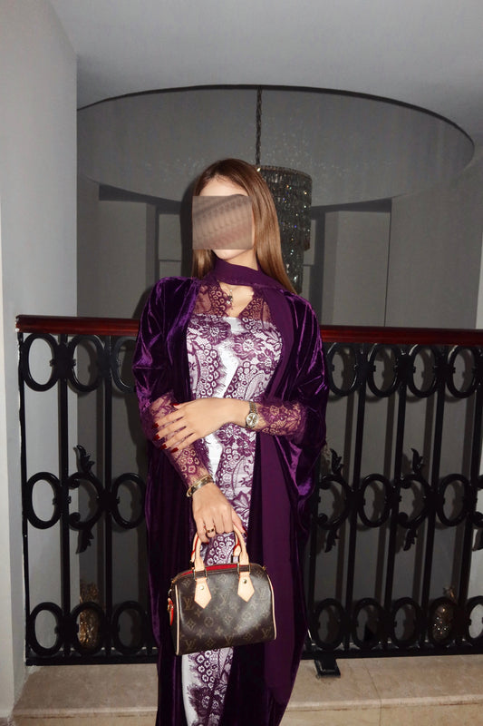 Hautè Velvet Abaya