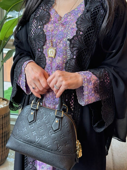 The Seashell Lace Abaya