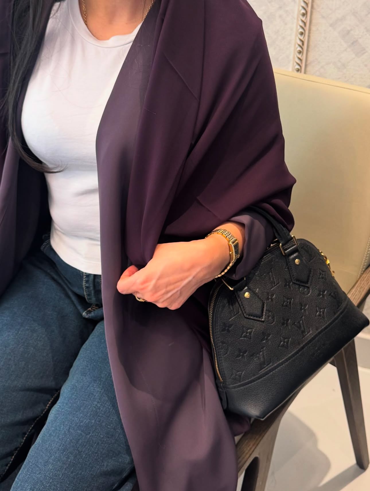 Chic abaya (Nada fabric) -available in all colors