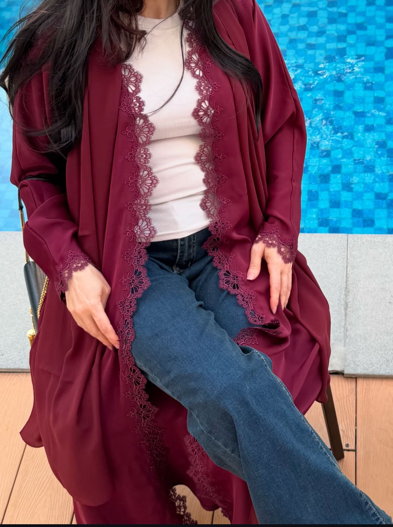 Celestial abaya