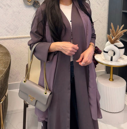 Blended Linen Abaya