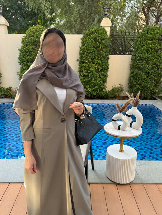 Trench Abaya