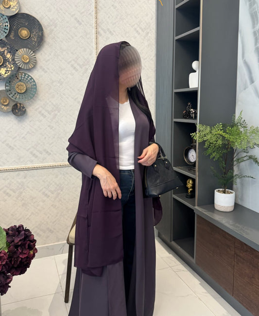 Chic abaya (Nada fabric) -available in all colors