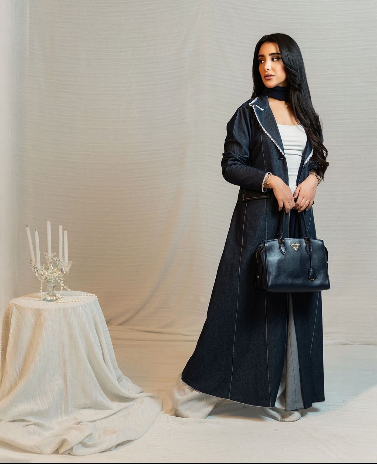 Downtown Denim Abaya