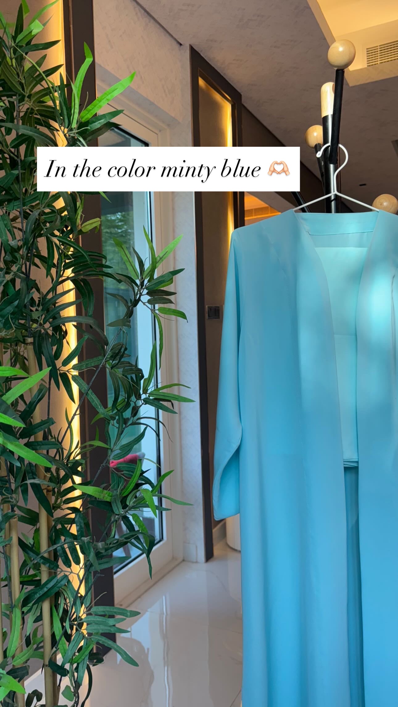 Chic abaya (Nada fabric) -available in all colors