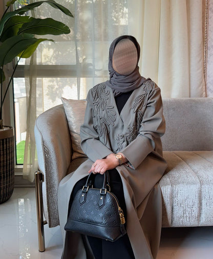 Sculpted Grace Abaya