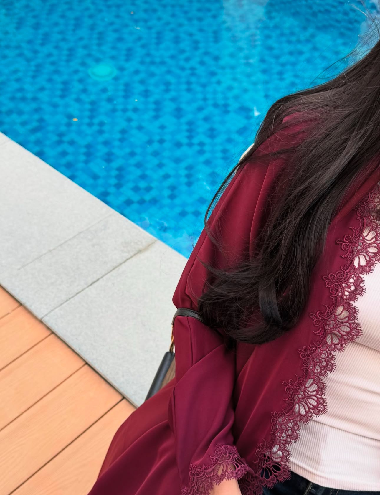 Celestial abaya