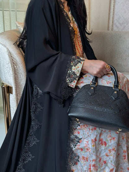 The Palm Lace Abaya