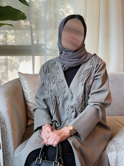 Sculpted Grace Abaya