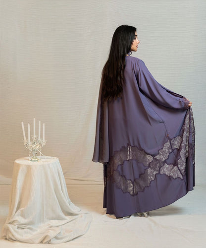 Diamond Lace Abaya