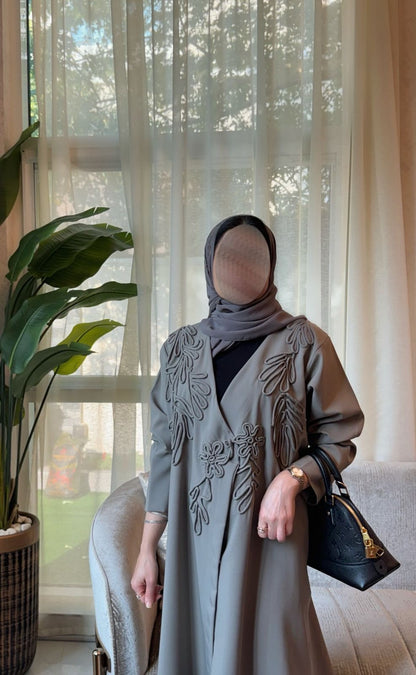 Sculpted Grace Abaya