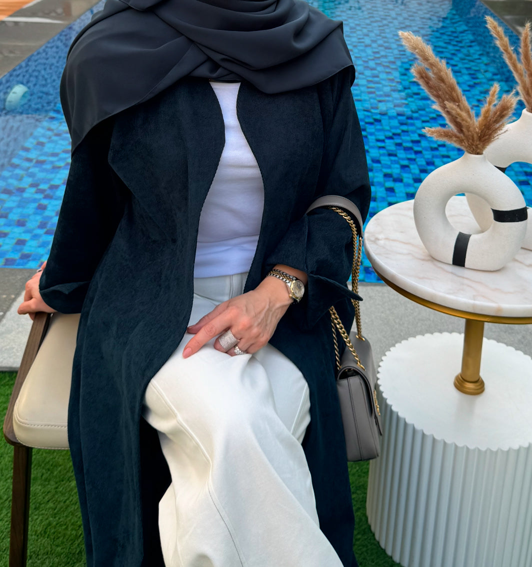 Winter abaya (wave design)