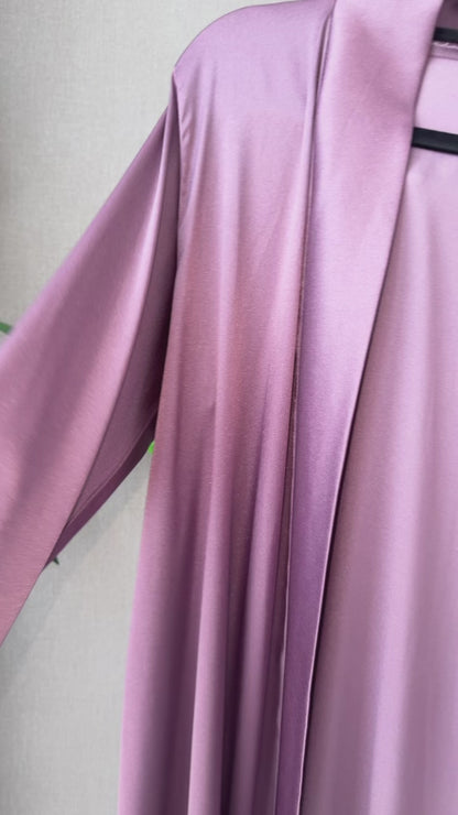 Metalic abaya